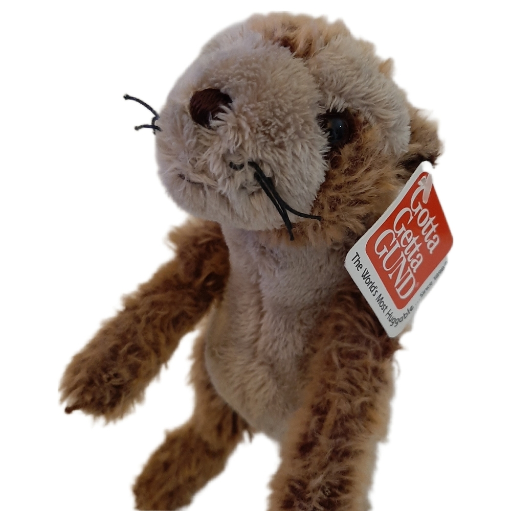 🍒 TELUS Critters by Gund Meerkat Bendable Stuffed Animal Plush Soft Kids Toy